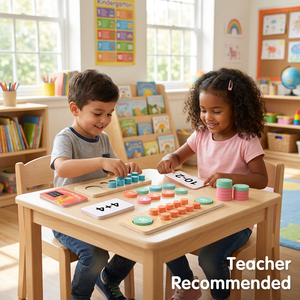 Material Didáctico Montessori: Marco de Diez Números para Aprender Matemáticas, Sumas y Restas, Imprescindible para el Aula, Juguetes Educativos para Niños - Product Image 3