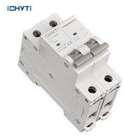 NOUVEAU Disjoncteur CC CHYT YTL7-63 2P 500/600/1000V MCB CC 16A 32A 63A 2P Disjoncteur CC Disjoncteur Solaire Photovoltaïque MCB Solaire