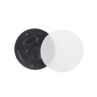 PA Smart Home Audio Noir 40W à 8 Ohm Mini Haut-parleur de plafond haute performance de 3 pouces avec double tweeter et radiateur passif