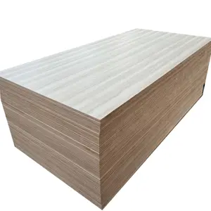 High Quality White Veneer Melamine Plywood 5/9/18/25mm Multilayer Plywood Laminated plywood 4x8 Feet for Cabinet