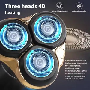 Kit de Afeitadora Multifuncional 3 en 1, Recortadora de Pelo, Nariz y Barba, Afeitadora Eléctrica con Pantalla LCD, Recortadora de Pelo Impermeable - Product Image 3