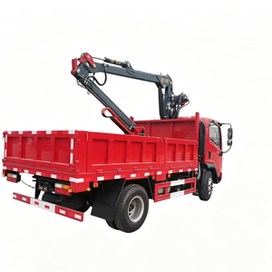 Grúa de Pluma 4x4 de 4, 5 y 6.3 Toneladas, Grúa Hidráulica Articulada para Camión, Equipo de Carga, Pinza para Troncos, Pinzas para Ladrillos - Product Image 1