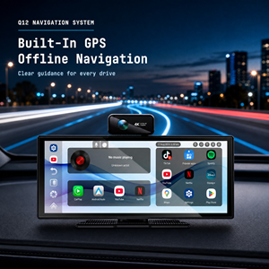 10,25 Zoll Kabelloses CarPlay & Android Auto Tragbares Auto-Display Rückfahrkamera <span class=keywords><strong>MP3</strong></span>/MP4-Player SD-Karte - Product Image 2