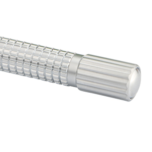 Mean Razor Messing Strukturierter Griff Robuster Doppelkanten-Schmetterling Offener Rasierapparat - Product Image 4