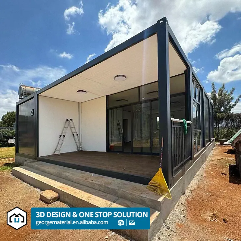made in china australia standard prefab expandable expanding foldable folding shipping container homes house ready to move in
