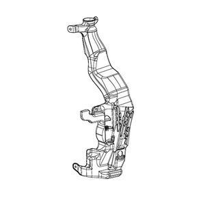 Depósito de Líquido Limpiaparabrisas Thzy para Jeep Grand Cherokee 2011-2018, Modelo de Plástico WK 57010719AF - Product Image 5