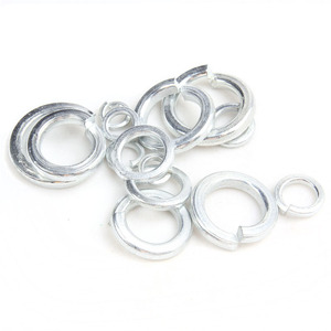 M3 M6 M8 ASTM B7 B7M A325 A307 Lớp 2 <span class=keywords><strong>5</strong></span> Thép Mạ Kẽm Nặng Bình Thường Loại Ánh Sáng Cuộn Dây Duy Nhất Chia Khóa Mùa Xuân Máy Giặt Din127 - Product Image 2