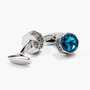 <span class=keywords><strong>2025</strong></span> cổ điển tùy chỉnh người đàn ông của Khuy măng sét phong cách và tinh vi pha lê màu xanh lá cây Áo Sơ Mi Khuy măng sét - Product Image 3