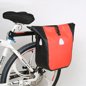 Leyi 2024 nouveau sac de selle de vélo étanche à la pluie, sac de selle de vélo de grande capacité <span class=keywords><strong>porte</strong></span>-bagages, sac de voyage de vélo vtt Logo personnalisé - Product Image 2