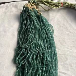 Cuentas de Esmeralda Verde Redondas Pulimentadas de 4 Quilates, Hechas a Mano, de Alta Calidad, Modelo B21, Sunita Gems, para la Fabricación de Joyas, Venta al por Mayor - Product Image 4