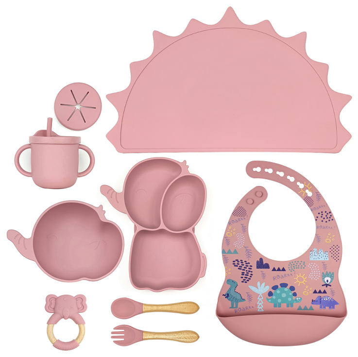 SET7450HPB  814#dinosaure rose