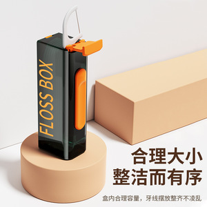 Hilos Dentales WMOI TEC, 100 Unidades por Paquete, Palillos de Hilo Dental Portátiles de Plástico para Cuidado Bucal - Product Image 2