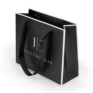 Großhandel Günstige Preis Luxus Berühmte Marke Geschenk Individuell Bedruckte Einkaufen Papier Tasche Mit Ihrem Eigenen Logo