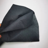 Serviettes en papier pour boissons, vierges, noires, 2 plis, 16 g/m², pliage 4 volets, sac de 250 feuilles, 12 paquets par carton, pour hôtel, bar, colorées