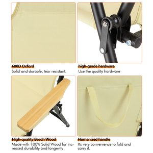 Silla Plegable Tianye para Exteriores, de Metal, Resistente, Portátil, Compacta, Individual, para Picnic, Camping y Relajación - Product Image 4