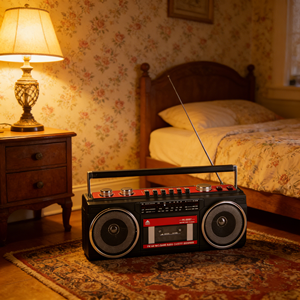Retro Portable Cassette Recorder AM FM SW Radio BT <b>USB</b> TF Card Dual <b>Speakers</b> For Home Office Travel Use Stereo Boombox - Product Image 5