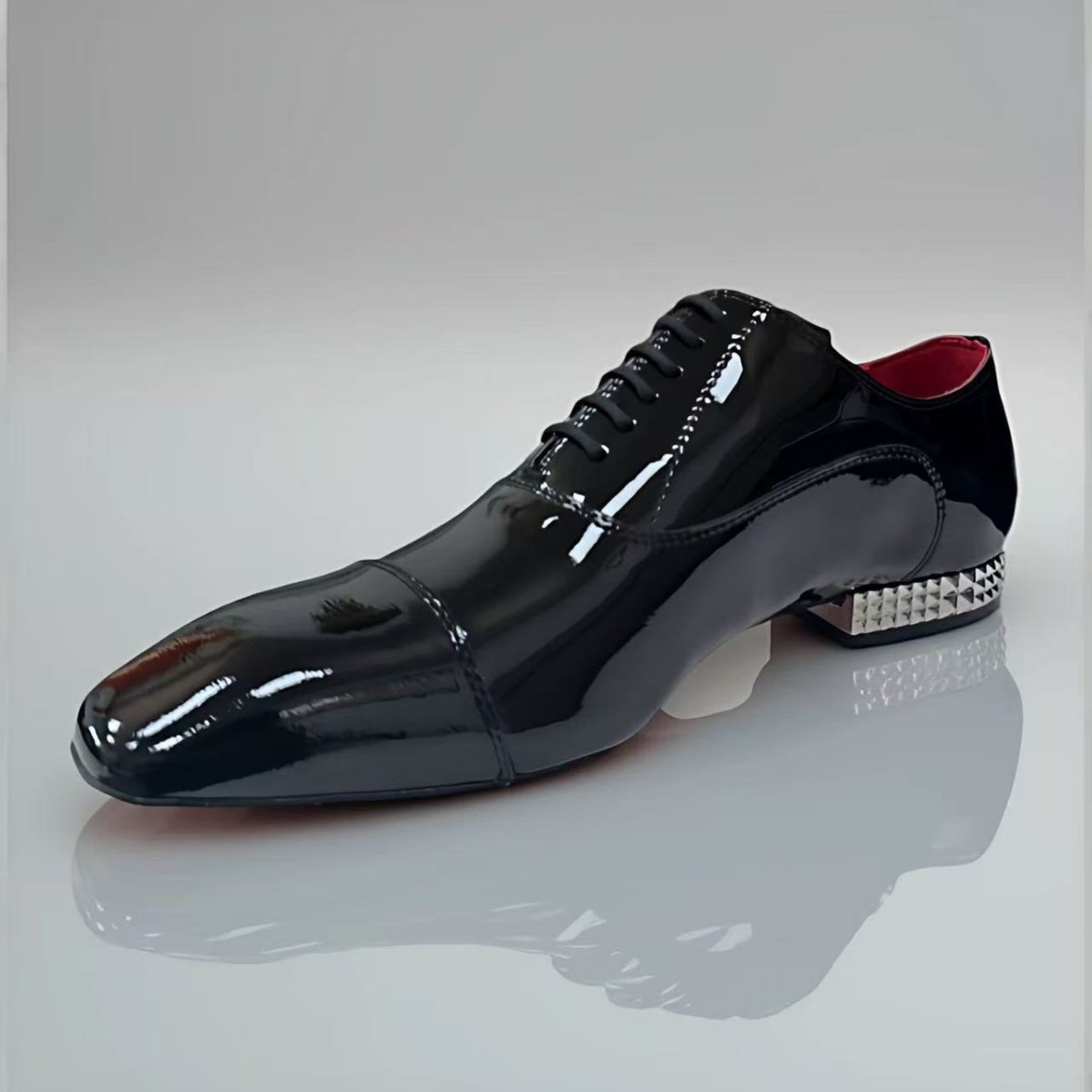 red soled men's dress shoes Christian Louboutin Greggo Oxford Shoes