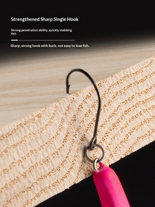 Leurre de pêche en plastique rigide de haute qualité, forme croissant, à coulée rapide (0,5-3 mètres), pour lacs et rivières, de la marque Lion OEM Factory. - Product Image 6