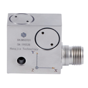 HJSensor HS1C Thép Không Gỉ Gia Tốc Áp Điện Tốc Độ Đầu Dò Rung Cảm Biến - Product Image 5