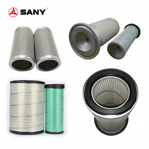 Filtre à air Sany, pièces de rechange, filtres à air pour moteur d'excavatrice et de machines de construction - Product Image 1