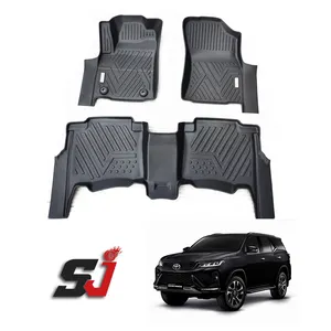 Factory 5D TPV Floor And Trunk Mats Car Matting Carpet Used For 2020-2021 Fortuner