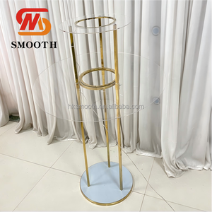 Centros de Mesa de Boda con Diseño Nuevo y Elegante, Decoraciones con Luces LED, Soporte de Flores Dorado, Centro de Mesa con Luz - Product Image 4