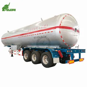 Suministro directo de fábrica Transporte LPG Gas Oil Tanque de combustible líquido 40 metros cúbicos Capacidad Semirremolque LNG Remolque Cisterna