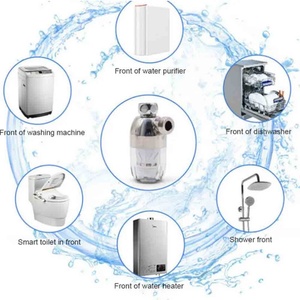 <b>Bathroom</b> <b>Accessories</b> High Quality ABS Bath Water Filter Universal Shower Purifier Anti-scaling Universal Faucet Filters - Product Image 6