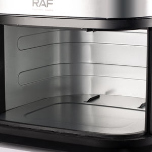 Nueva freidora de aire RAF de acero inoxidable interior de 8L, freidora de horno, freidoras de aire digitales eléctricas sin aceite con ventana visible - Product Image 6