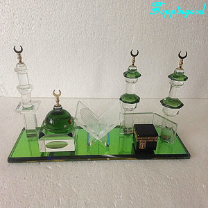 แบบจำลองหอนาฬิกาคริสตัลมาคคาห์ ของที่ระลึกสำหรับชาวมุสลิม - Product Image 2