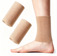 Chaussettes de ski unisexes personnalisables avec protection en gel pour la cheville, protège-chaussures, protège-tibias en néoprène et nylon