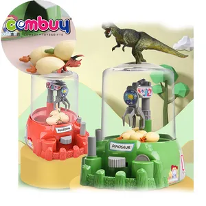 Electric grabbing game musical interactive dinosaur egg toy doll catching machine