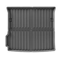 Tapis de coffre complet Coolcars pour Dacia Duster 2018-2024, TPE épais, résistant, imperméable, antidérapant, fabriqué en Chine
