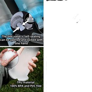 Offre Spéciale – Gourde Souple Pliable en TPU de Haute Qualité, Sans BPA, 300ml, 400ml, 500ml, Légère, pour Boissons d'Extérieur - Product Image 3