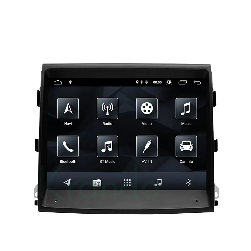 Krando Android 10.0 4G 8.4 Vertical Da Tela Multimídia Rádio Do Carro de Áudio Player Para Porsche Panamera 970 G1 2011-2016 Carplay