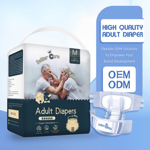Super Absorberende Leakguardstop Kwaliteit 3d Core Zorg Maat <span class=keywords><strong>M</strong></span> L Xl Ouderen Luiers Volwassen Daipers Met Optionele Zelfklevende Pp-Sticker - Product Image 1