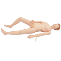 Maniquí de Simulación Masculino Multifuncional de PVC, Modelo NM2111, Tamaño Adulto, para Entrenamiento de Enfermería y Ciencias Médicas en Escuelas
