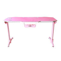 Tables de jeu RVB rose Bureau à hauteur réglable Bureau assis-debout Bureau debout