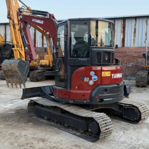 Miniexcavadora Yanmar VIO60 Usada, Modelo 2022, Motor de Transmisión Hidráulica de Alta Eficiencia Incluido, Peso Operativo de 8500 kg - Product Image 4