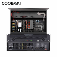 Amplificateur de puissance GaN PFC 2 canaux Gooermi 1300W 8 Ohm haute efficacité pour bar, club, concert, conférence
