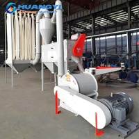 Schijfslijpmachine voor biomassa materiaal bamboe zaagsel palmvezel droge plantenstengels 40-200 mesh voor wierookproductie en veevoerproductie