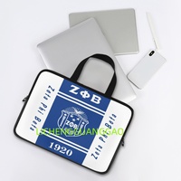 Sac d'ordinateur portable ZPB Zeta Phi Beta pour sororité, sac multi-tailles pour le bureau, fournitures de bureau, thème personnalisé, vente en gros
