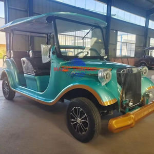 Autobús Turístico Eléctrico Clásico de Alta Calidad 2026, Estilo Vintage, 4-17 Asientos, 50 Km/h - Product Image 1