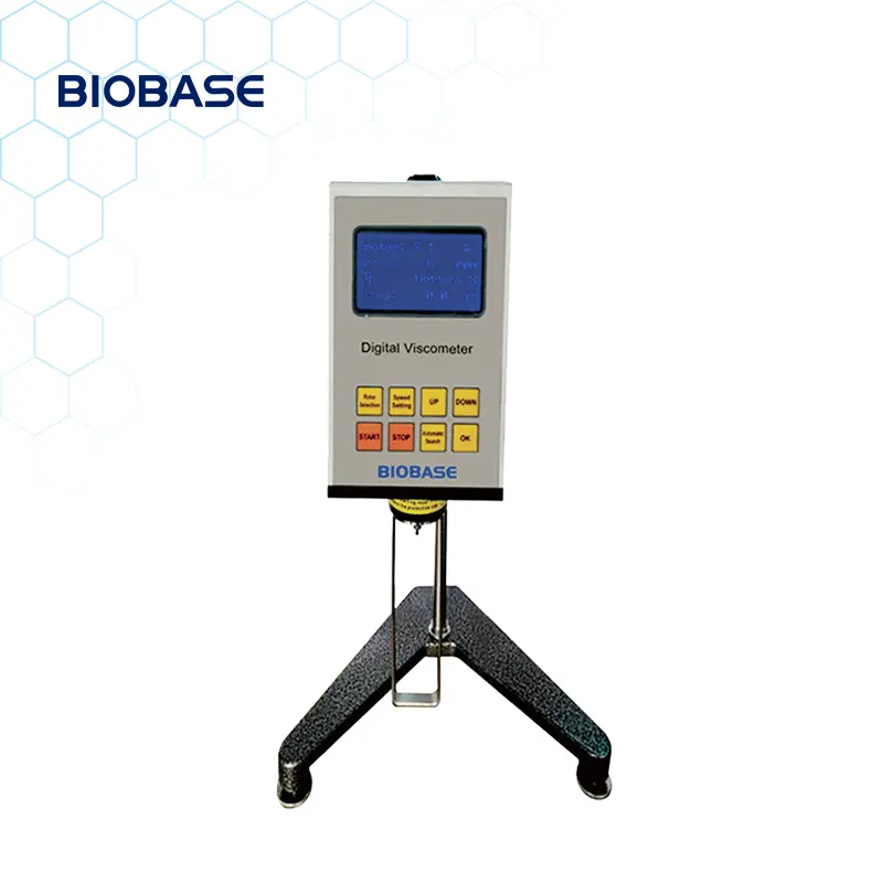 เครื่องวัดความหนืดในห้องปฏิบัติการ BIOBASE รุ่น BDV-9S แกนวัดความหนืดแบบดิจิตอล