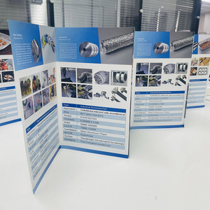 Glossy bù đắp giấy hướng dẫn sử dụng tùy chỉnh in Tri-fold Brochure Z thẻ Booklet-3 gấp tờ rơi Hướng dẫn sử dụng - Product Image 2