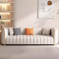 Ensembles de Canapés de Luxe pour Salon – Mobilier en Cuir Tendance pour un Intérieur Accueillant
