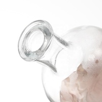 Bouteille en verre de luxe Europe de l'Est 700ml 750ml pour whisky vodka esprit personnalisé Gin rhum tequila bouteille en verre vide avec bouchon en verre