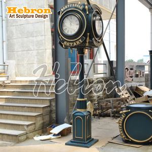 Reloj de Columna Estilo Retro Americano, Decoración de Hierro, Estilo Romano Antiguo, para Bares, Restaurantes, Hoteles <span class=keywords><strong>y</strong></span> Vestíbulos - Product Image 2