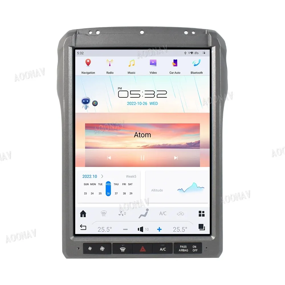 12.1 pollici Android 11 autoradio per Ford F250 F350 2013 2014 schermo verticale lettore multimediale navigazione GPS Stereo Carplay unità