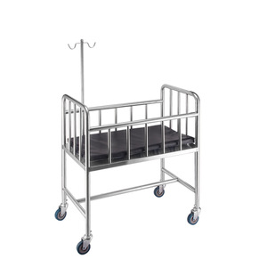 Cuna de Acero Inoxidable Yuekang para Bebés, 50x40cm, de Una Sola Capa, Grado Médico, para el Cuidado de Recién Nacidos - Product Image 2